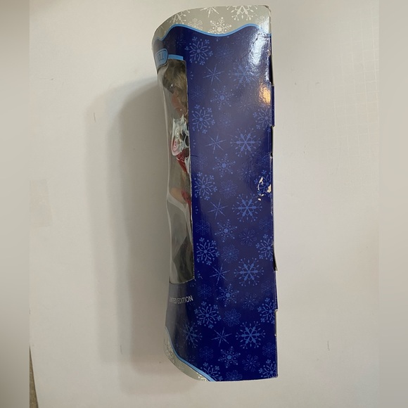 Winter Holiday Dress With Stocking Cap (Bisque Porcelain Doll) Collectible - Picture 13 of 14